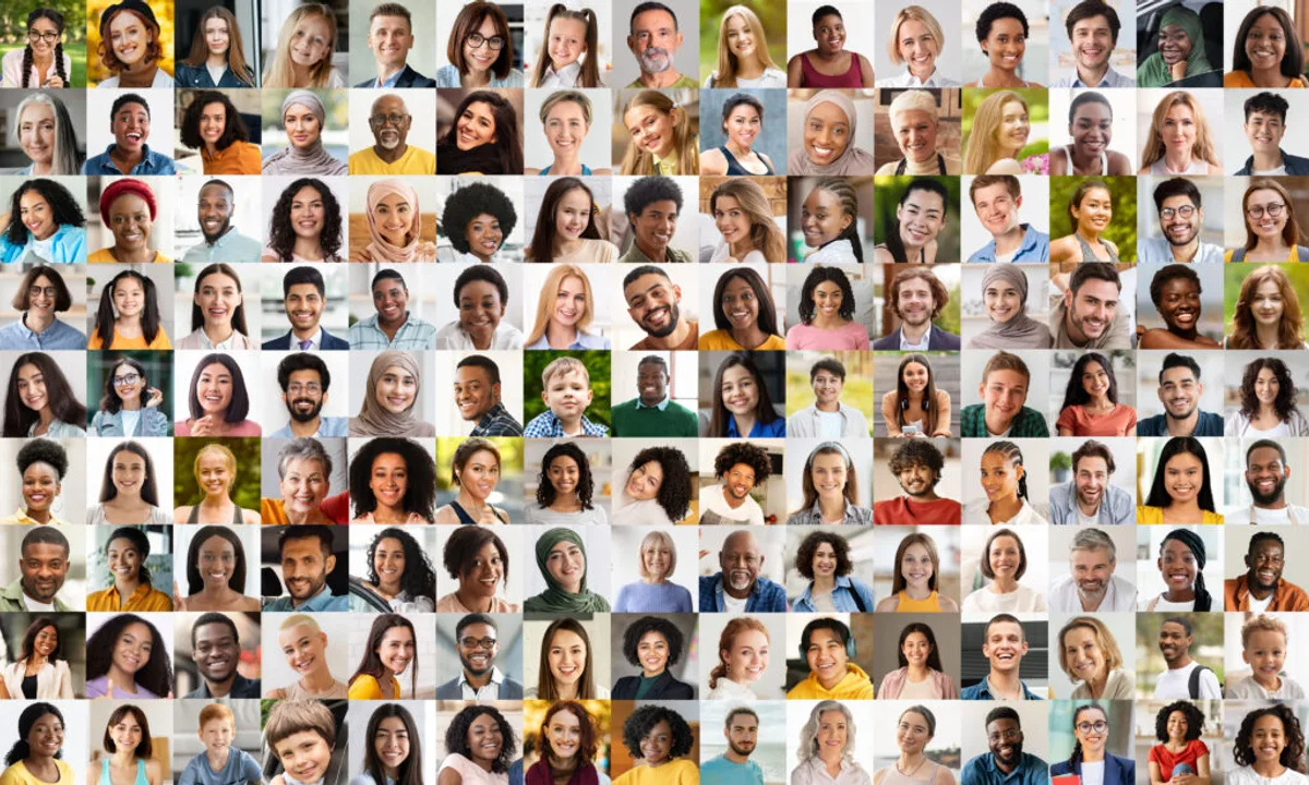 Diverse group portrait
